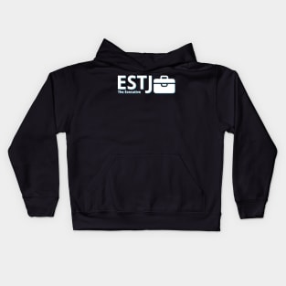ESTJ The Executive MBTI types 11D Myers Briggs personality gift with icon Kids Hoodie